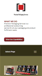 Mobile Screenshot of precisionpackaging.biz